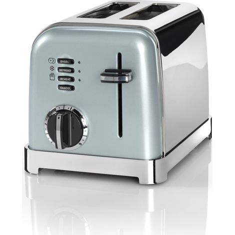 Tostadora de 2 rebanadas, 1800 W, verde pistacho - CPT160GE - Cuisinart -