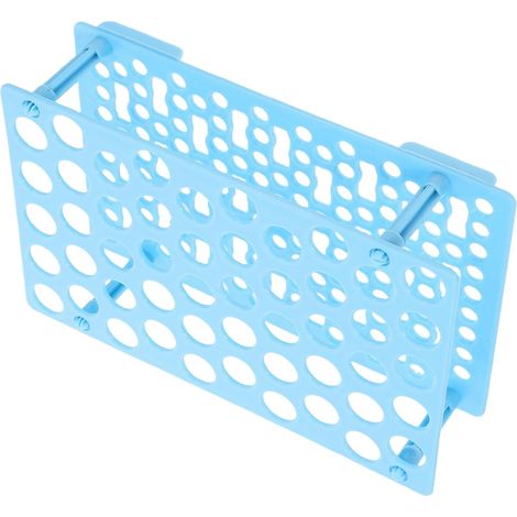 Support pour Tubes de Laboratoire en Plastique 50 Trous, Structure Stable et Compatibilité Polyvalente, pour Laboratoire et Organisation des Tubes à Essai (1/5)
