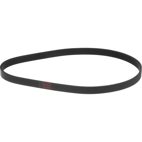 250J6 Courroie Poly V en caoutchouc 6 nervures 635x14x3,5mm Courroie PJ V-Ribbed de 635 mm de longueur x 14 mm de largeur x 3,5 mm d'Épaisseur, Courroie de transmission industrielle