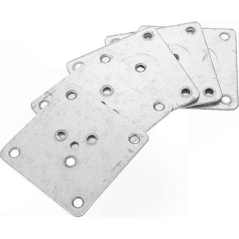 Ensemble de supports de pieds de table carrés robustes (5 pièces) - matériel de montage pour pieds de meubles afin d'améliorer la stabilité et d'éviter les oscillations. (1/5)