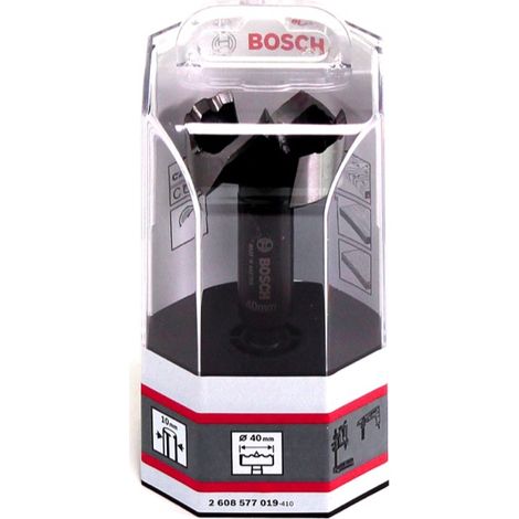 Bosch Forstner Drill Bit Special for Hard/Soft Wood, Toothed-edge 40 mm - for Drills with round shank ( 2608577019 ) (1/5)