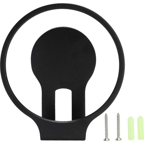 Support Murale pour HomePod Mini, Fixation Robuste Noir pour Enceinte Bluetooth, Support de Rangement