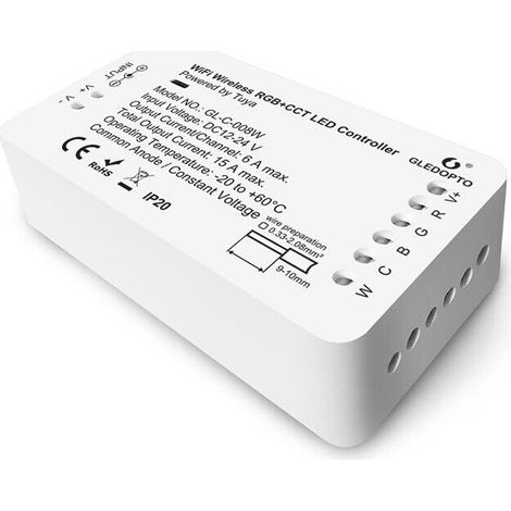 Gledopto RGB CCT striscia LED controller wifi GL-C-008 vocale/controllo WIFI DC 12-24 V