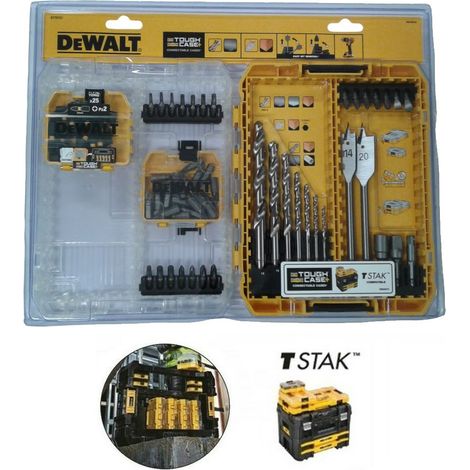 Dewalt Toughcase Extreme Torsion 80 Pc Drill & Bit Set Medium Tough Case TSTAK (1/5)