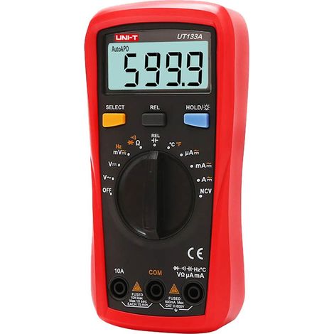 Unit UT-133A Digitales Multimeter Ergonomisch LCD