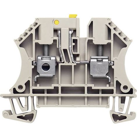 Bloc de jonction de test sectionnable Weidmüller WTR 2.5 STB2.3 1855620000-1 beige foncé 1 pc(s)