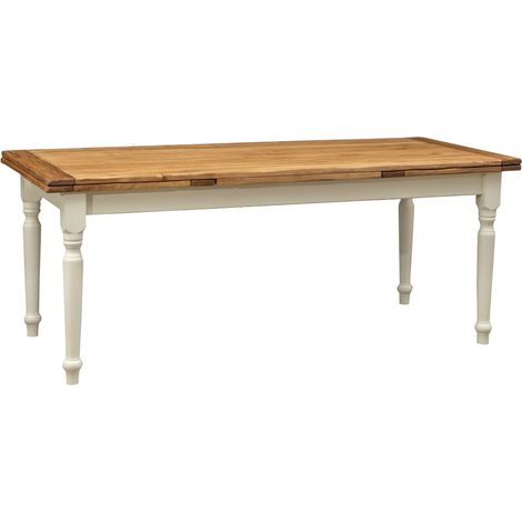 Tavolo allungabile sala da pranzo 200x90 cm Tavolo cucina allungabile in legno massello