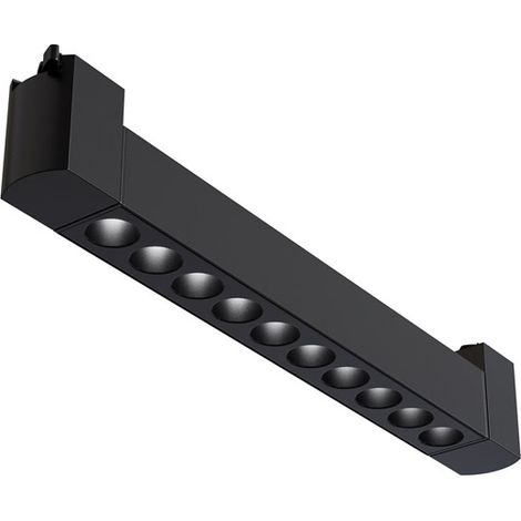 Spot Per Binario Moderno Points Alluminio Nero 10 Luci Led Naturale (1/5)