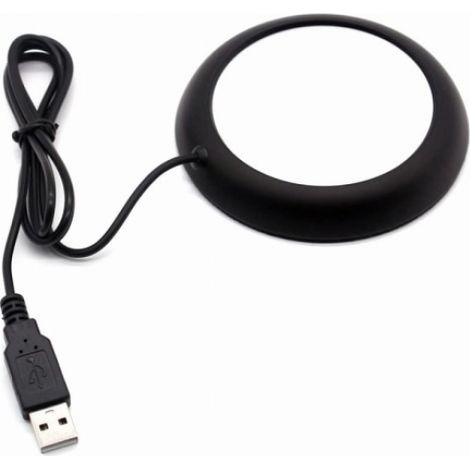 USB-Untersetzer, kreativer Metalluntersetzer mit konstanter Temperatur
