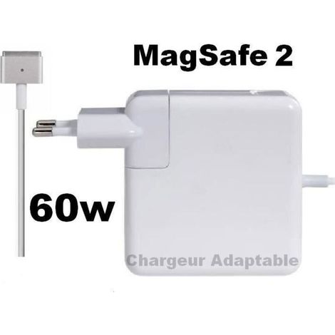 CHARGEUR compatible Apple Mac Book 13 - Magsafe 2 - 60W . (1/2)