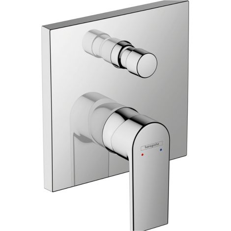 HANSGROHE Barniz Forma Cromo mezclador mecánico empotrado frontal (1/3)