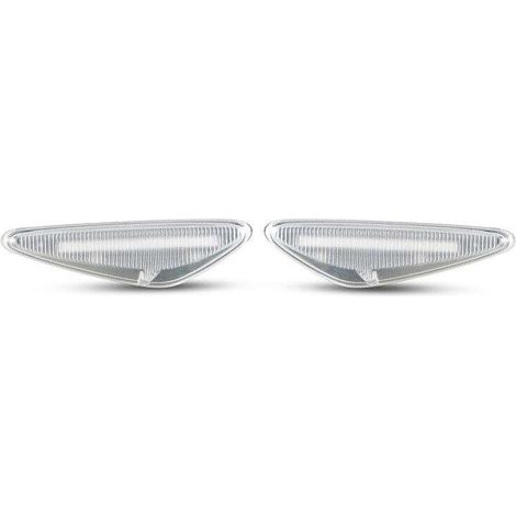KIT 2 INDICATORI DI DIREZIONE LATERALI A LED COMPATIBILE CON KIA / Sportage / Tipo JE / Opirus 2003-2010 / anno di costruzione 2004-2010 / VETRO GIALLO

/ LED 6000K EFFETTO XENON / CAN-BUS, PLUG AND P (1/5)