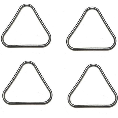 Quatre joints d'étanchéité triangulaires 90814220, compatibles avec les nettoyeurs haute pression pour voitures K2 et K3, référence 9.081-422.0 (1/5)
