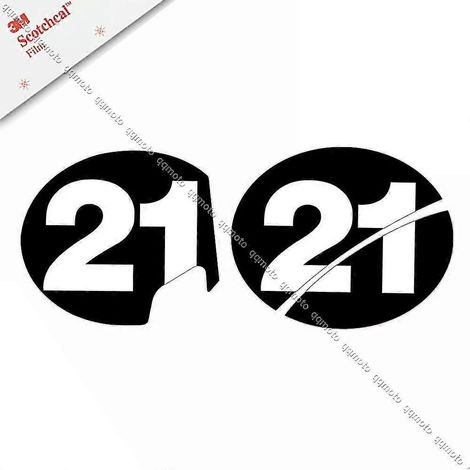 Autocollants pour moto Vespa Sei Giorni Gt Gts Gtl Gtv 125-300cc 3m, ensemble de décalcomanies Super "6", accessoires étanches (1/4)