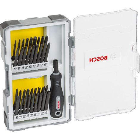 Bosch Schraubendreher-Set mit Handgriff 37-teilig 2607017320 in Aufbewahrungsbox (1/6)
