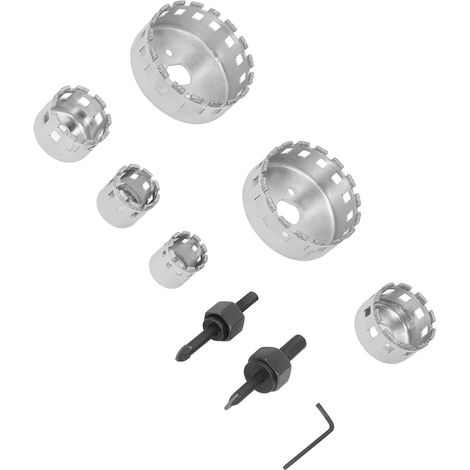 Kit de scie cloche pour brasage (avec foret de centrage) – Outils de scie cloche diamantés en acier rapide