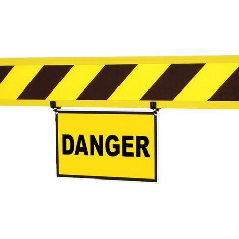 Panneau - Danger - pour barrière fixe - 1320314 (1/2)