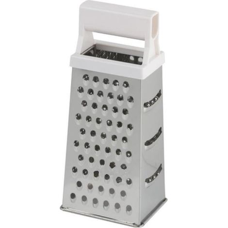 Grattugia Multifunzione da Cucina in Acciaio Inossidabile 3 Modalità di Taglio (1/2)