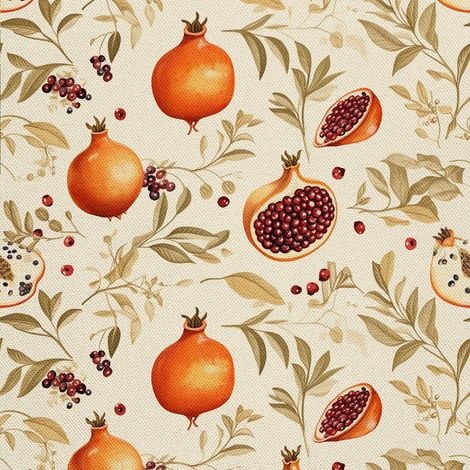 Tela decorativa para exteriores Oxford - Motivo frutal  DX6674 (1/5)