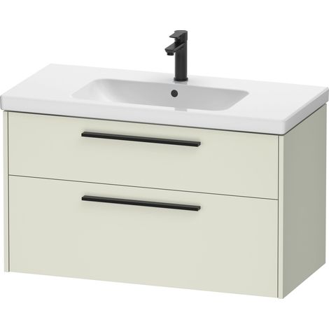 Mueble bajo lavabo Duravit D-Code, 1 extraíble, 1 cajón, (1/3)