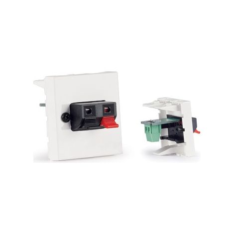 Panneau WP-35T FonestarTerminal Press Speaker Fonestar, bornes à vis, taille 45 x 45 x 45 x 33,3 mm