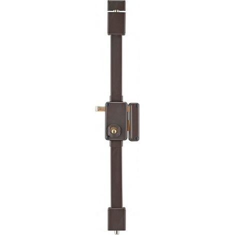 Serratura BELUGA CR Transit 2 con tirante, 75 x 130 mm, sinistra, marrone, 4 chiavi – THIRARD (1/2)