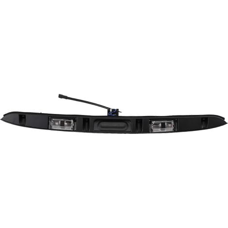 Poignée de coffre noire avec bouton-clé pour BMW E46 325i 323i 328i 51137171699 (1/5)