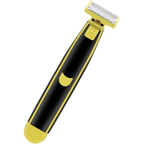 Wasserdichter Intimrasierer für Männer mit 4 Zubehörkämmen, 700-mAh-Akku und elektrischem Barttrimmer. (1/5)