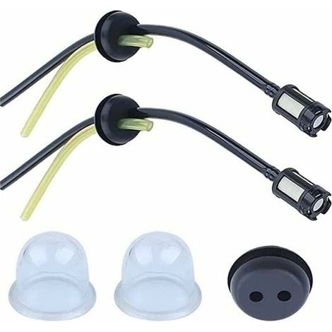 5 Pices Durite Essence Debroussailleuse Detachees Filtre Essence pour Tondeuse Taille Haie Taille Bordure (1/4)