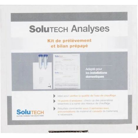 Analisi Dell'acqua Di Riscaldamento - Bwt Solutech Domestic Analysis