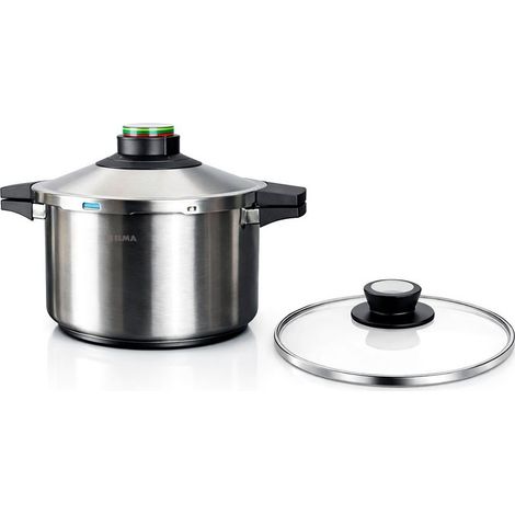 Poêle à pression Prêst 6 L acier inoxydable 18/10