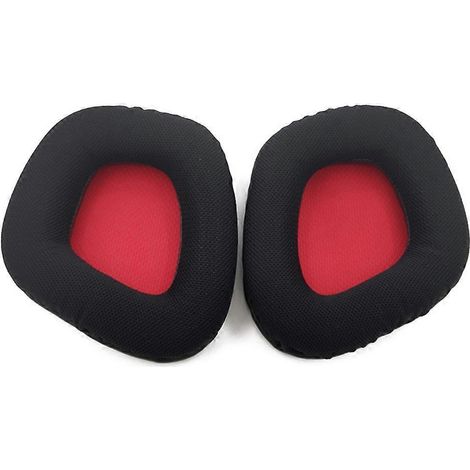 Coussinets d'oreille en mousse, coussinets de rechange pour casque sans fil Corsair Void RGB Elite (1/5)