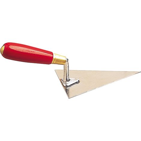 Truelle triangulaire à bout pointu 16 cm - Lame Inox haute résistance