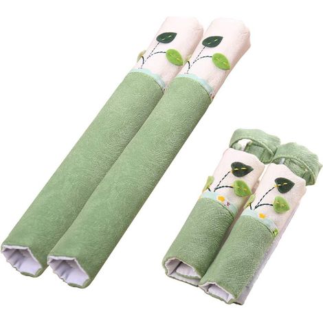 Couvercles de réfrigérateur et de poignée de porte Gants de protection pour appareils de cuisine (vert) (1/5)