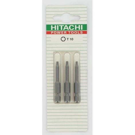 Embout Torx T10 L.50 x 3 HIKOKI 752318 (1/2)