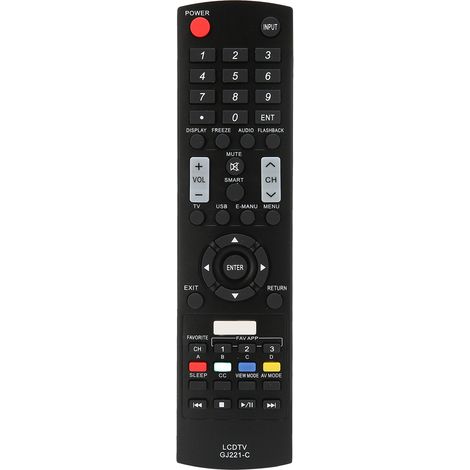 Télécommande Universelle de Remplacement pour Téléviseurs SHARP LED - Accessoires TV (1/5)