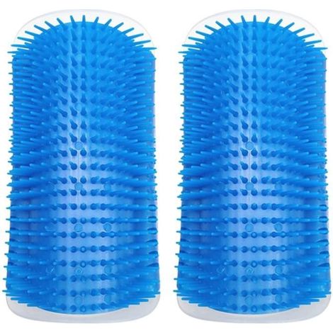 2 pièces grattoir d'angle pour Chat Plus Doux pour Animaux de Compagnie Massage par frottement - Tondeuse d'angle pour Chat avec. (1/3)