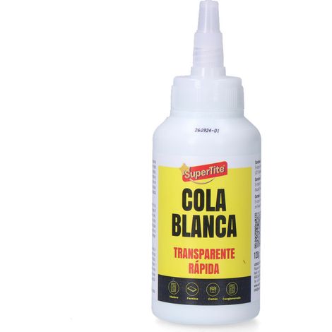 Cola blanca secado transparente, 120 g (1/2)
