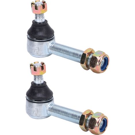 Coppia di snodi sferici M14 da 14 mm per tiranti dello sterzo, per ATV, moto da cross, go-kart, quad e trike da 70, 90, 110, 125-250 cc. (1/5)