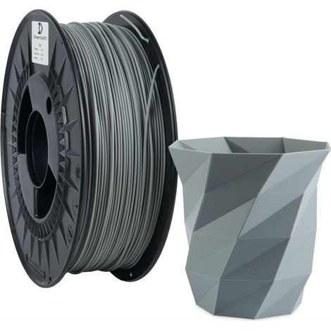 Filamento PLA opaco 3DPower da 1,75 mm, grigio, 1 kg (1/4)