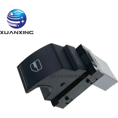 Interrupteur de lève-vitre 3 broches 7L6959855B 1K0959855 compatible avec Volkswagen Golf Touran (1/5)