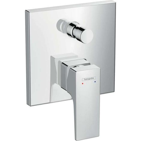 Hansgrohe Metropol - Miscelatore ad incasso per vasca da bagno con combinazione di sicurezza, cromo 32546000 (1/4)