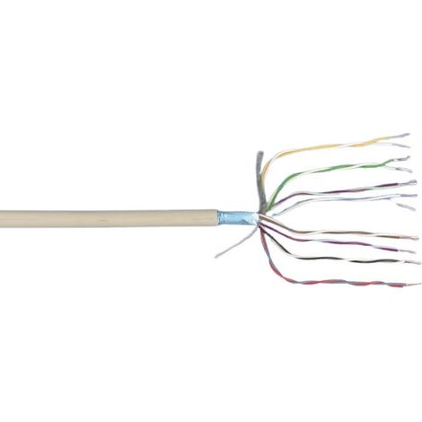 Telefonkabel JY(St)Y 2 x 2 x 0,6 - 10 Meter, grau Kabel & Leitungen (1/2)