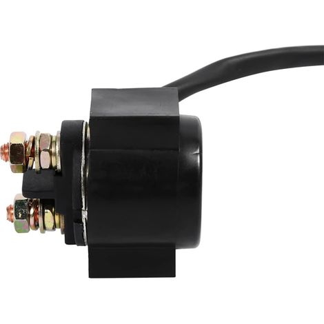Roketa Anlasserrelais für 4-Takt-ATVs mit GY6-Motoren (50/100/125/150/200/250 cm³), Motocross-Motorräder, Roller, Go-Karts, Buggys, Quads, Minibikes und Mopeds (1/3)