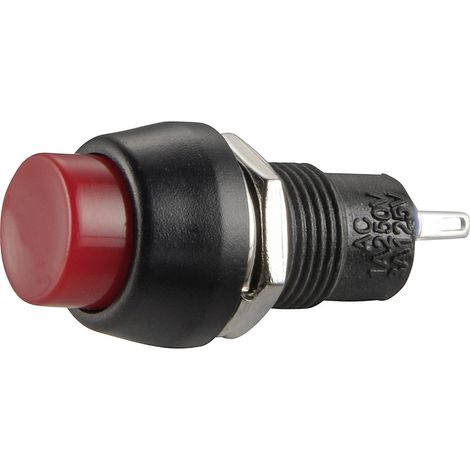 TRU COMPONENTS 1587722 TC-R13-84A-05RT Drucktaster 250 V/AC 1 A 1 x Aus/(Ein) tastend    1 St.