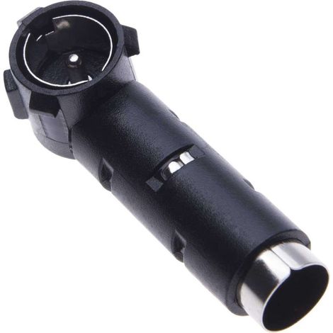 DIN-auf-ISO-Antennenadapter – Winkelstecker für Autoradios – Kompatibel mit Pkw, Wohnmobilen und Transportern (1/2)