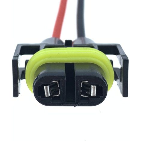 Ceramic automotive headlight socket H1H3H4H7H8H9H119005/9006, fog light socket, bulb base, lamp holder -- H11 Universal