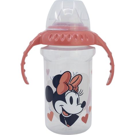 STOR Bicchiere Viaggio Bambini Disney Minnie in plastica senza BPA con due (1/5)