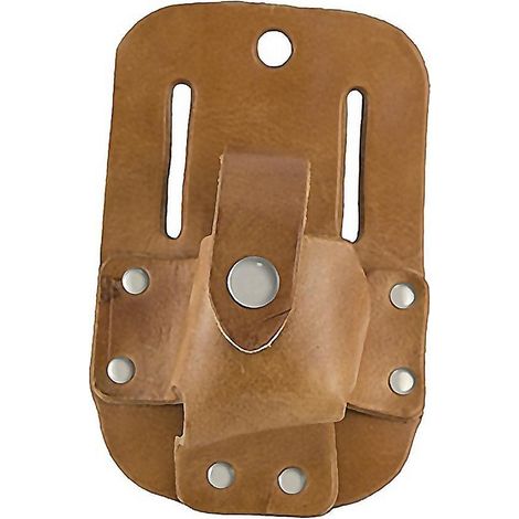 PATACHO portametro po23 cuero , Porta metro en cuero PO/23 Tamaño: 150 x 100 mm Porta metros en cuero natural Modelo estándar apto para todos los modelos de 5 metros de