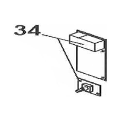 Ersatzteil - Module électronique (repère 34) - -